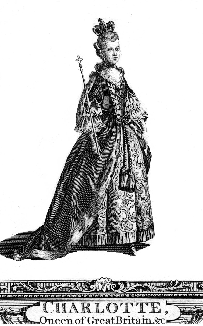 Rainha Charlotte, rainha consorte de George III do Reino Unido de Unbekannt