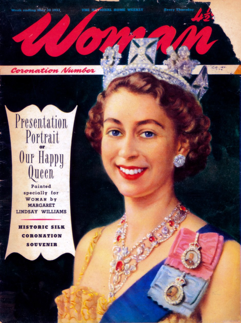 Rainha Elizabeth II b1926, 1953 de Unbekannt