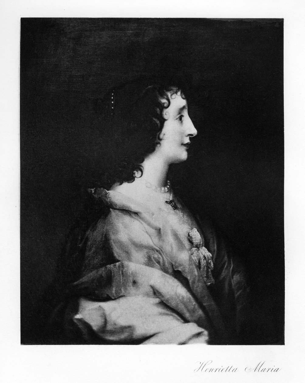 Rainha Henrietta Maria, rainha consorte da Inglaterra, Escócia e Irlanda, 1907 de Unbekannt