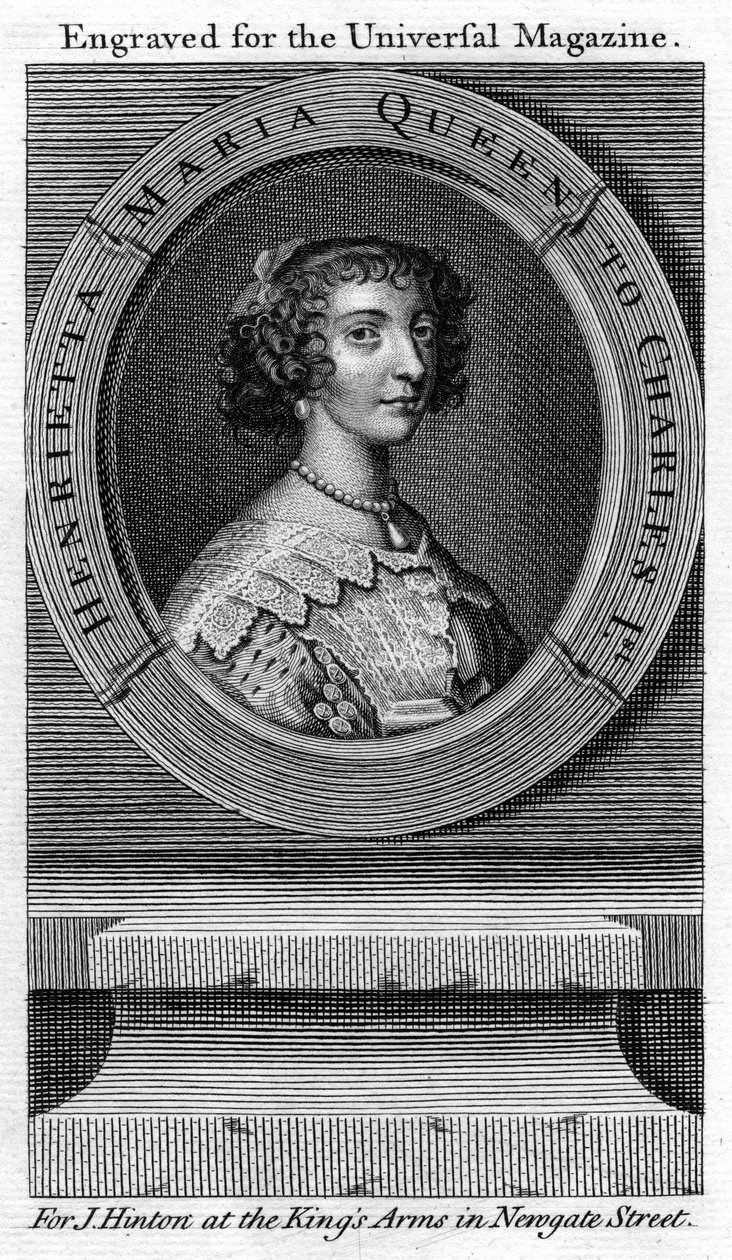Rainha Henrietta Maria, rainha consorte de Carlos I de Unbekannt