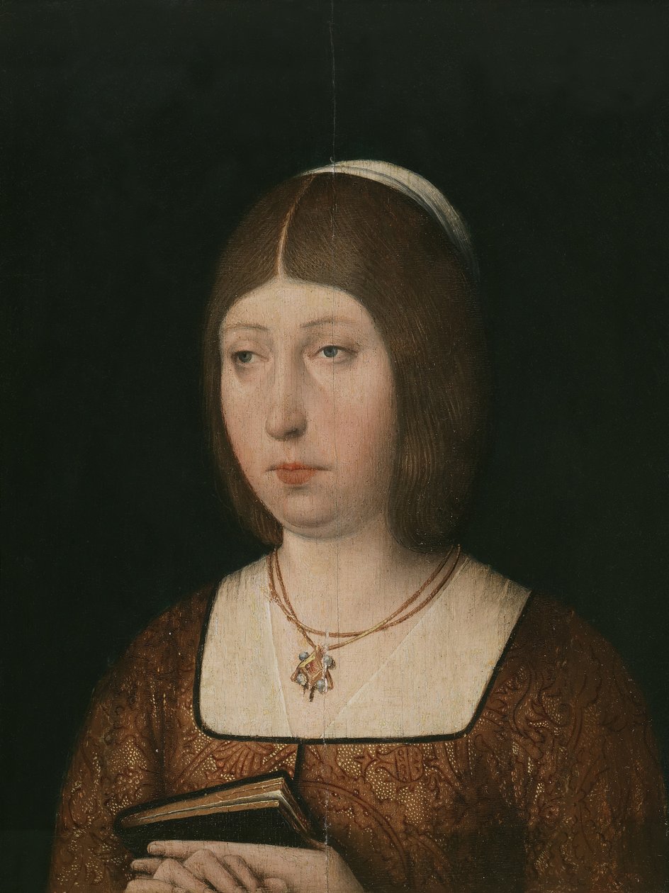Rainha Isabel I de Castela, c. 1490 de Unbekannt