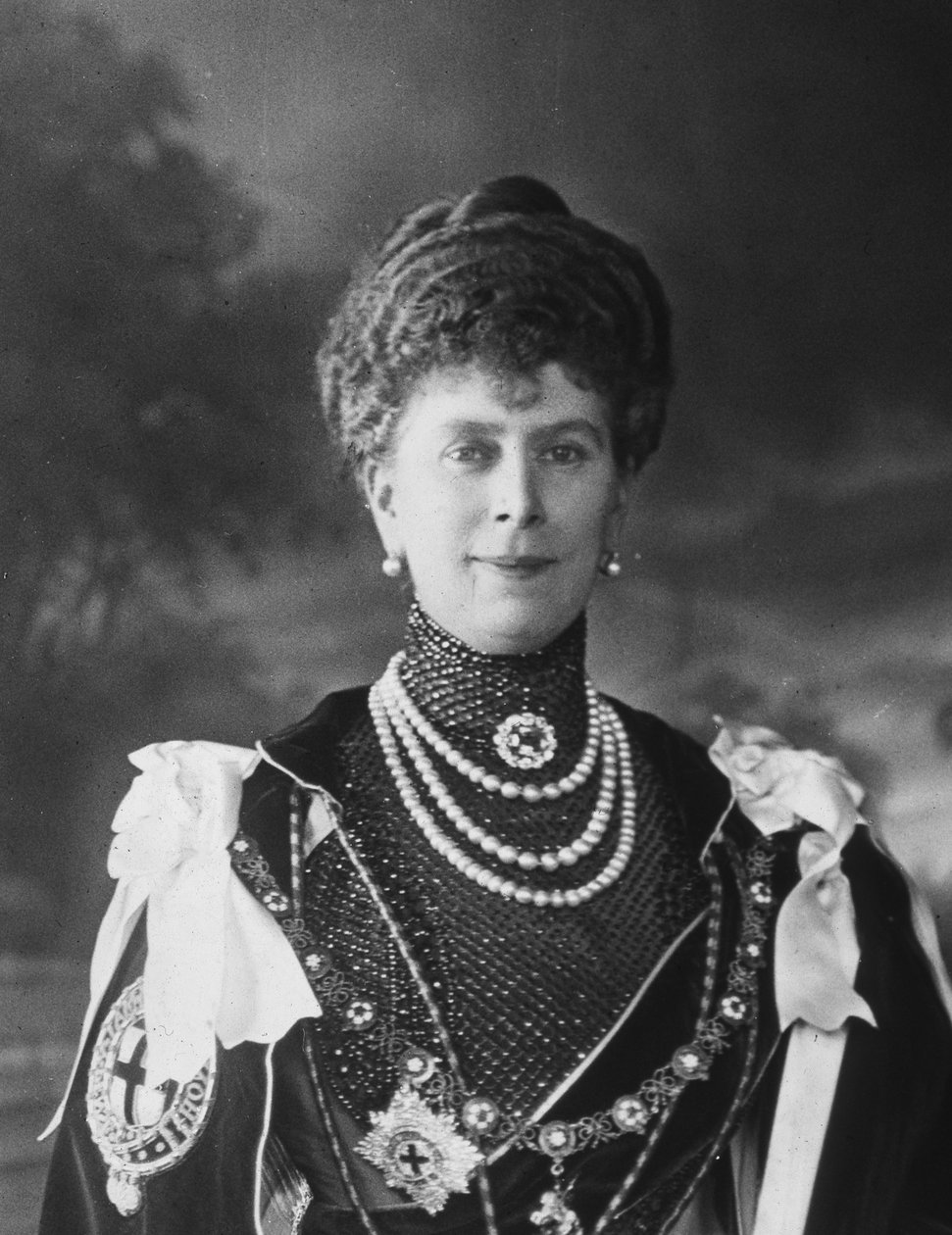 Queen Mary, consorte do rei George V do Reino Unido, c1910s de Unbekannt