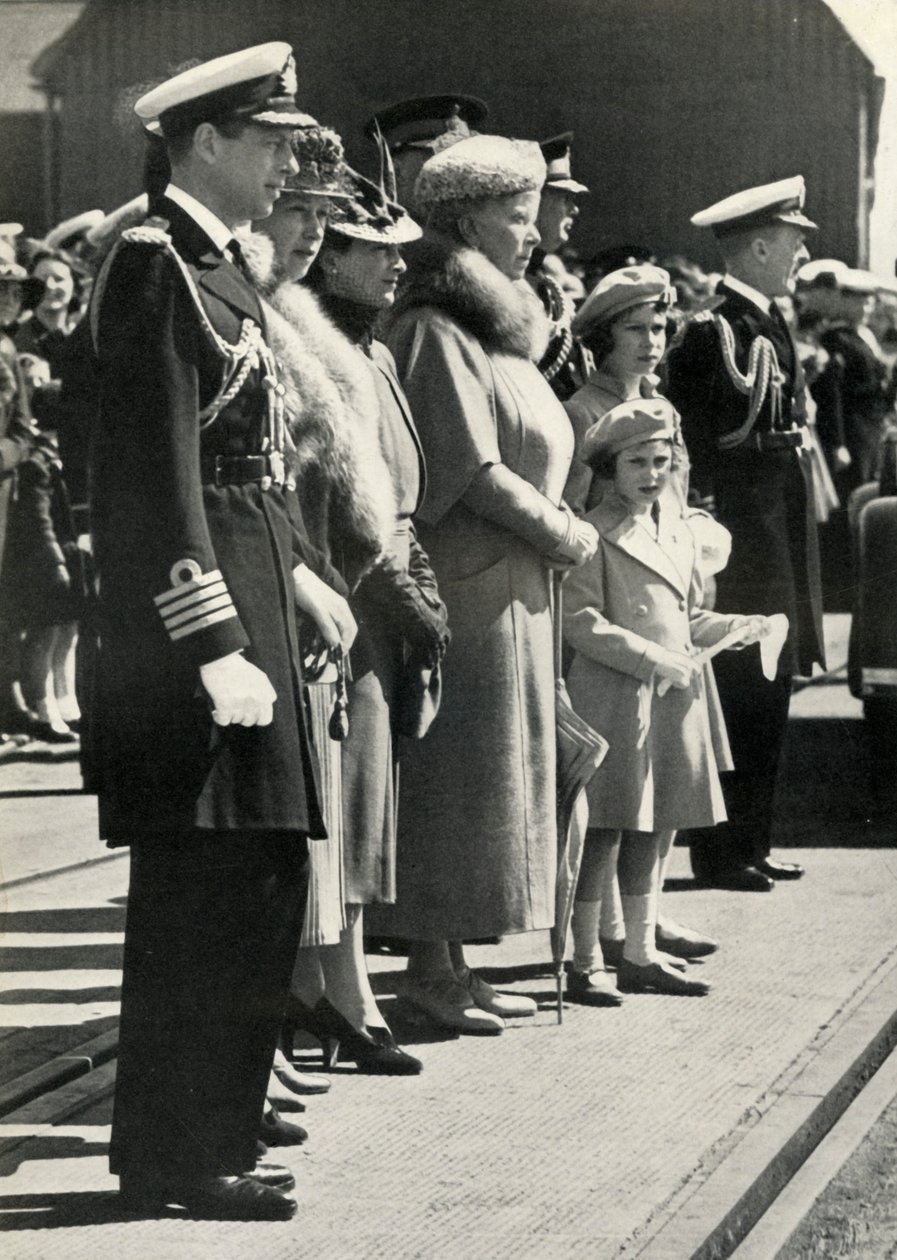 Queen Mary parte para visitar o Canadá, 1939, 1951. de Unbekannt