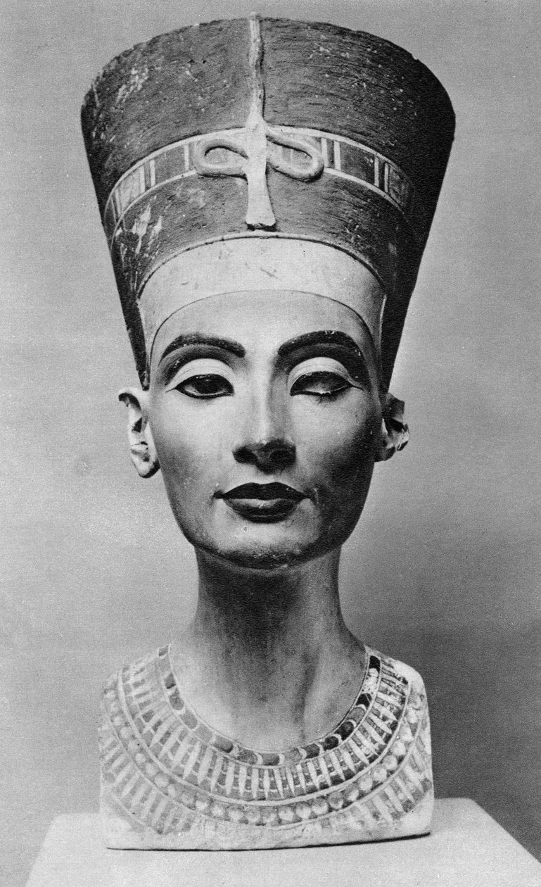 Rainha Nefertiti 1410 aC-1330 aC, c1370 aC 1936 de Unbekannt