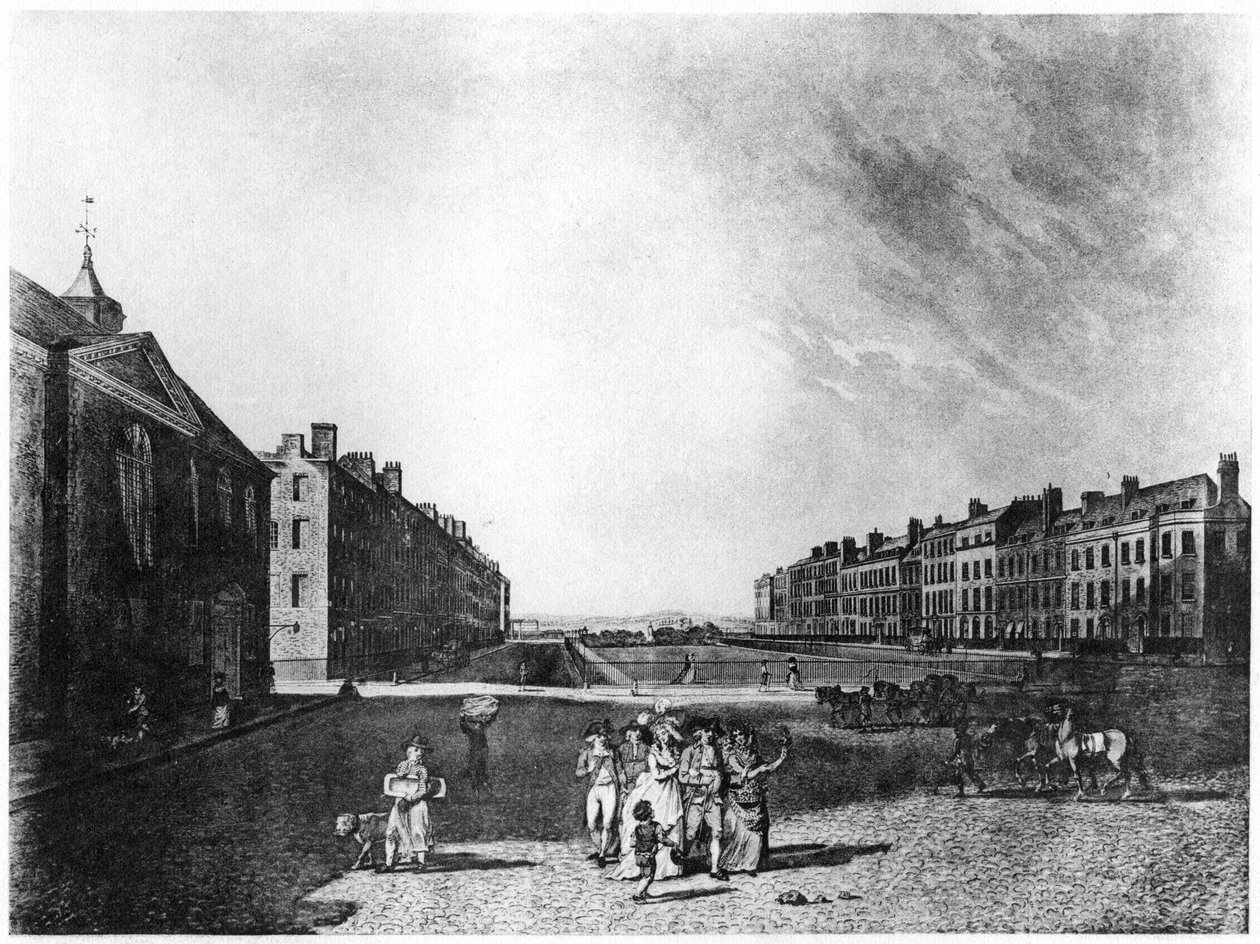 Queen Square, Bloomsbury, Londres, 1787 1907 de Unbekannt