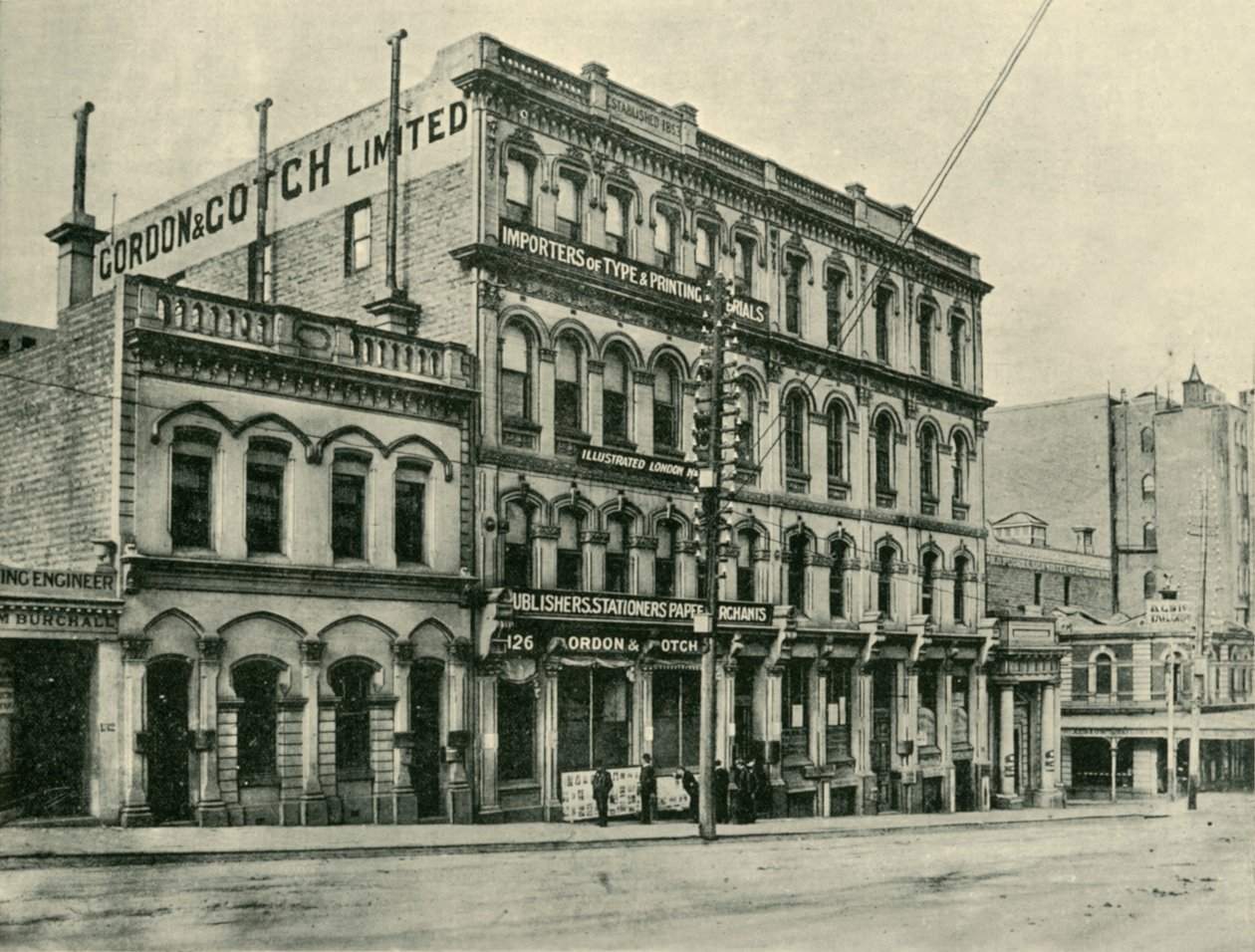 Queen Street, Melbourne, 1901. de Unbekannt