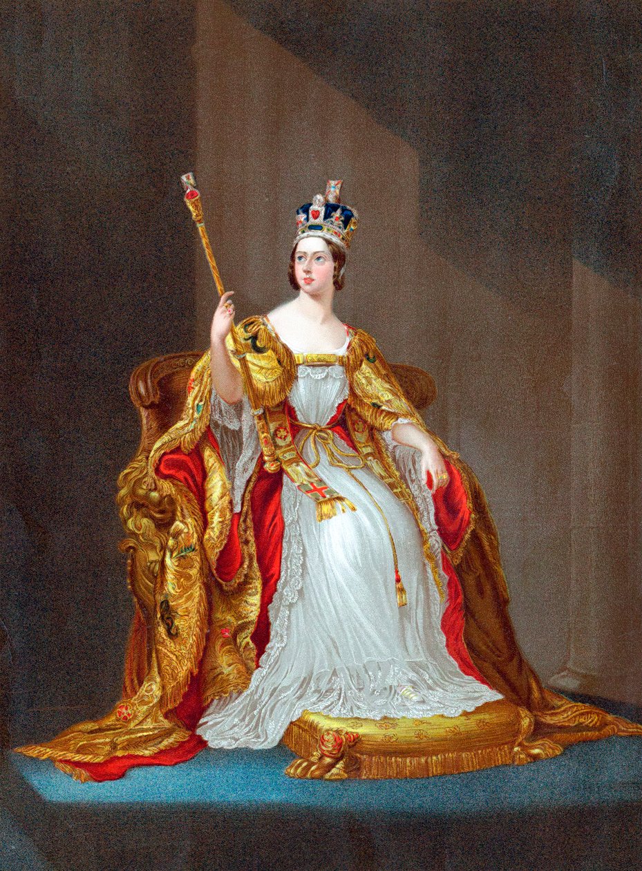 Rainha Vitória 1819-1901, 1838 de Unbekannt