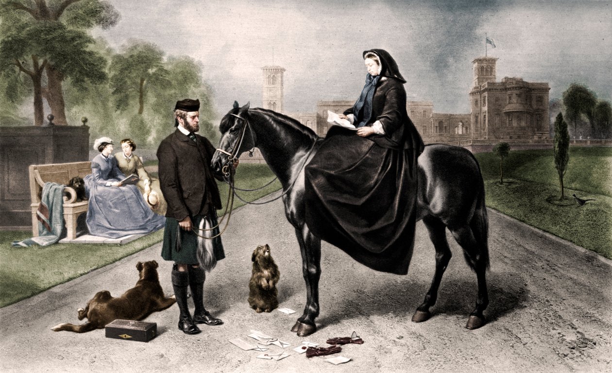 Rainha Victoria na Casa Osborne, 1865 1906 de Unbekannt