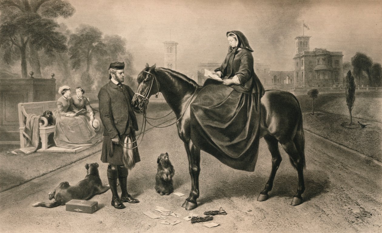 Rainha Victoria na Casa Osborne, 1865 1906 de Unbekannt