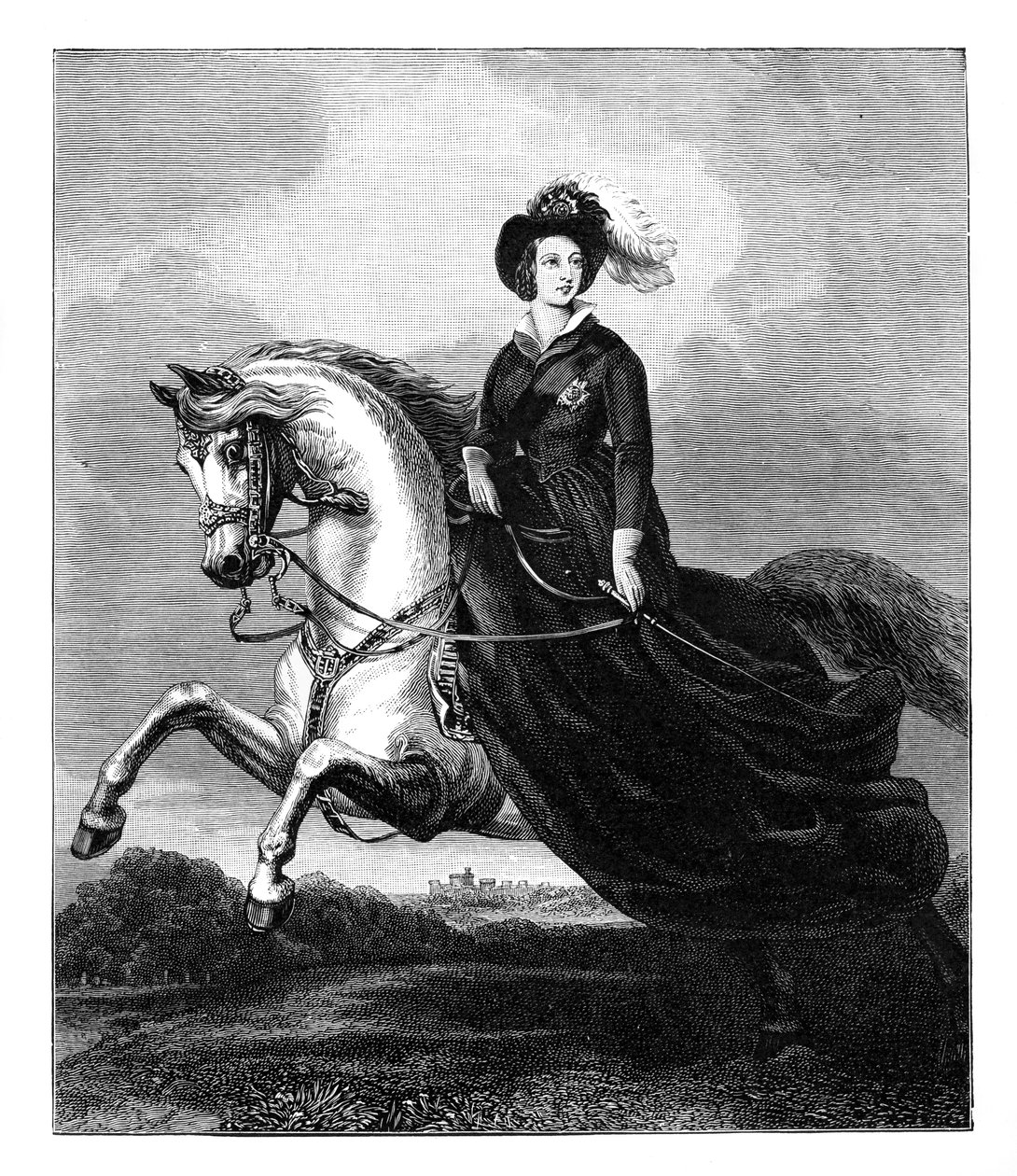 Rainha Victoria, c1840s, final do século XIX de Unbekannt