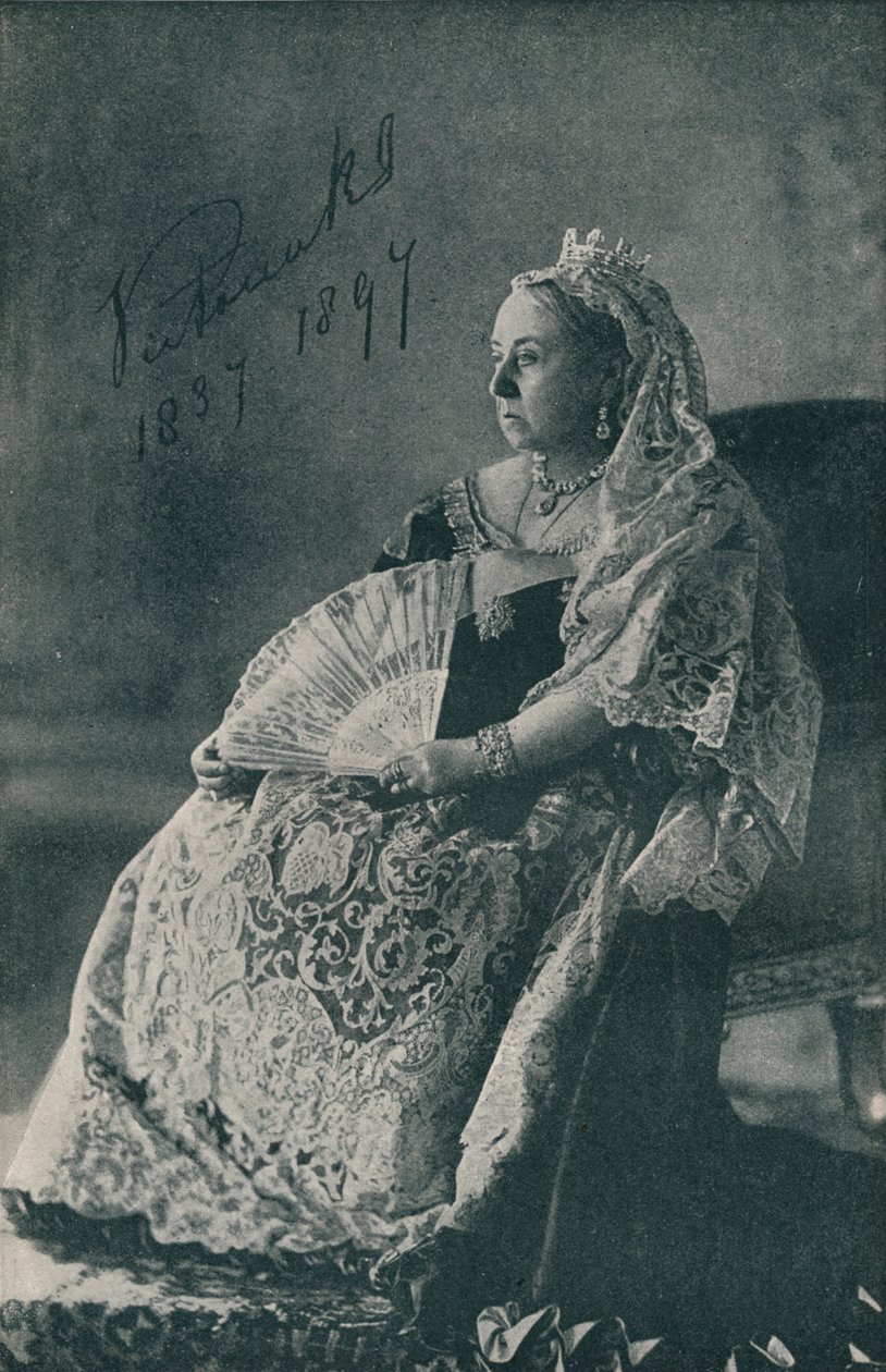 Rainha Victoria no ano do Jubileu de Diamante, 1897 1909 de Unbekannt