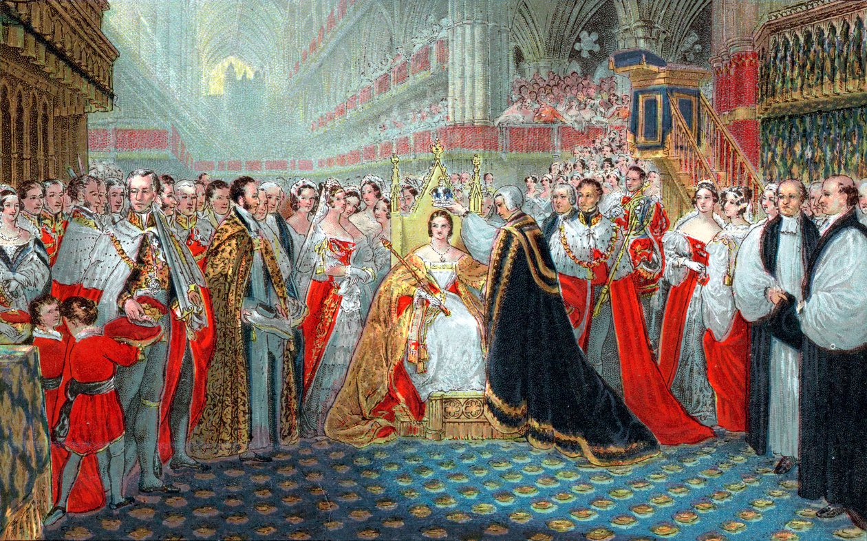 Coroação da rainha Victorias, 1837 1887 de Unbekannt