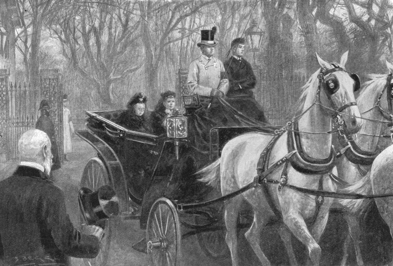 Última vitória da rainha Victorias, Osborne, 15 de janeiro de 1901. de Unbekannt