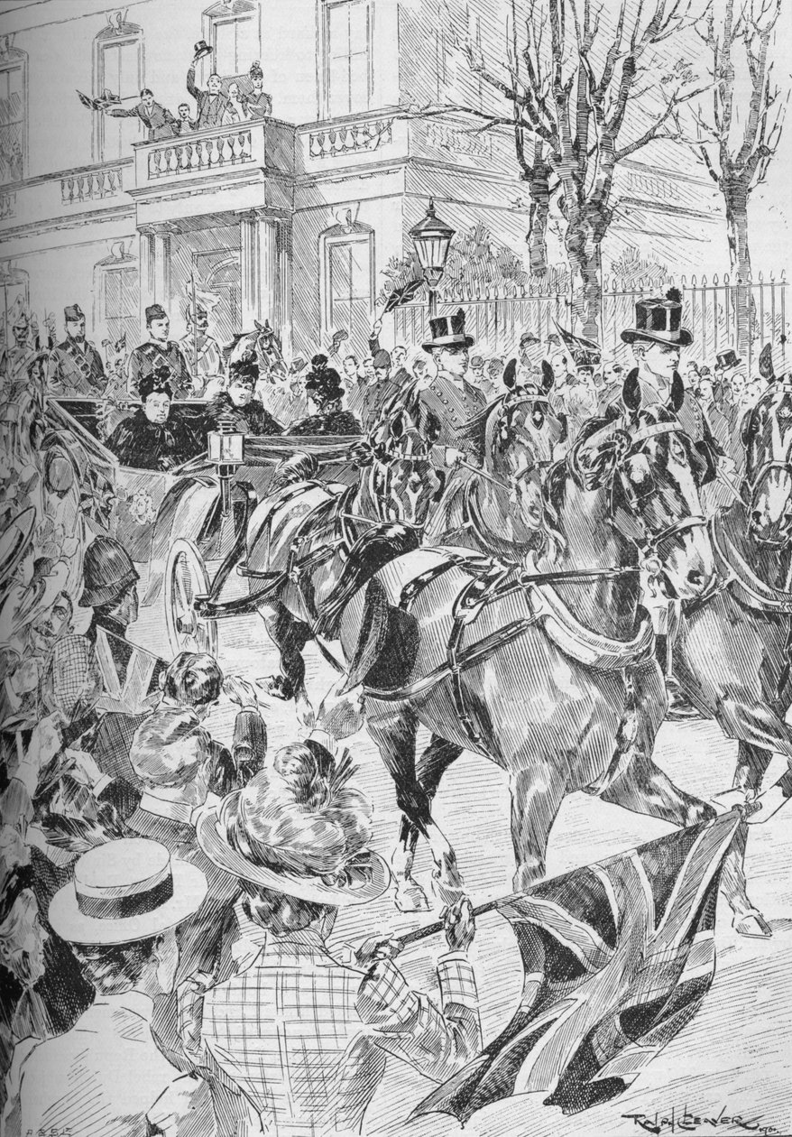 Última visita da rainha Victorias a Londres, março de 1900 1906 de Unbekannt