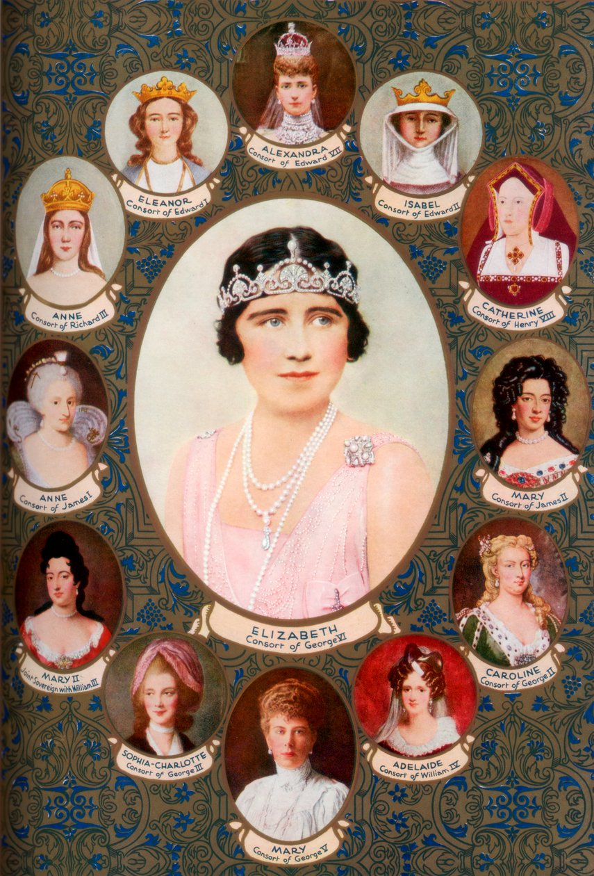 Consortes da rainha coroados na Abadia de Westminster, 1937 de Unbekannt