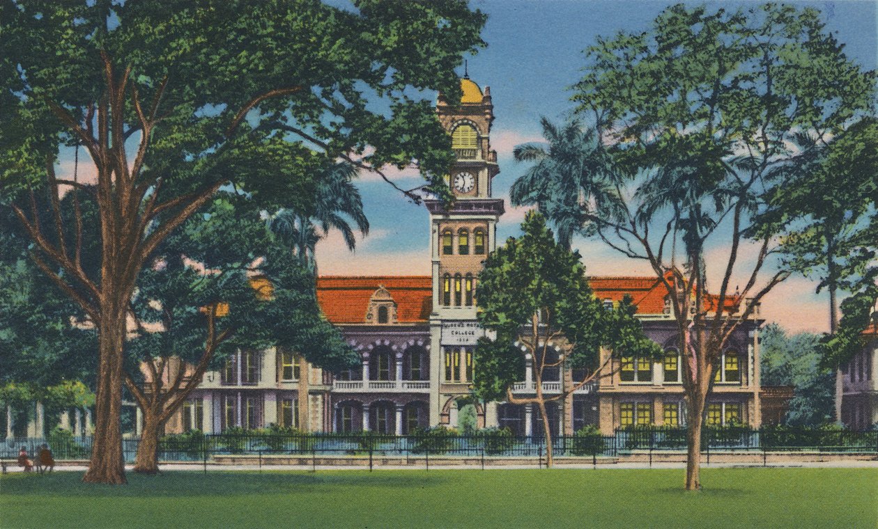 Queens Royal College, Trinidad, BWI, c1940s. de Unbekannt