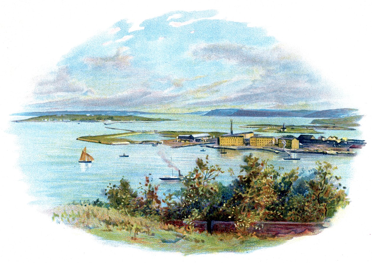 QueenstownCobh, porto de Cork City de Unbekannt