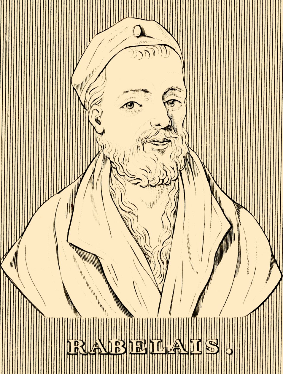 Rabelais, c1483-1553, 1830. de Unbekannt