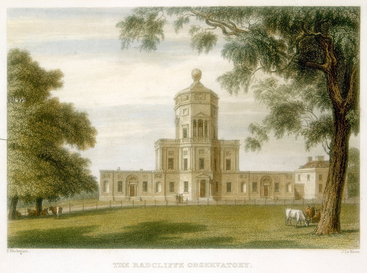 Observatório Radcliffe, Oxford, Inglaterra, 1834 de Unbekannt