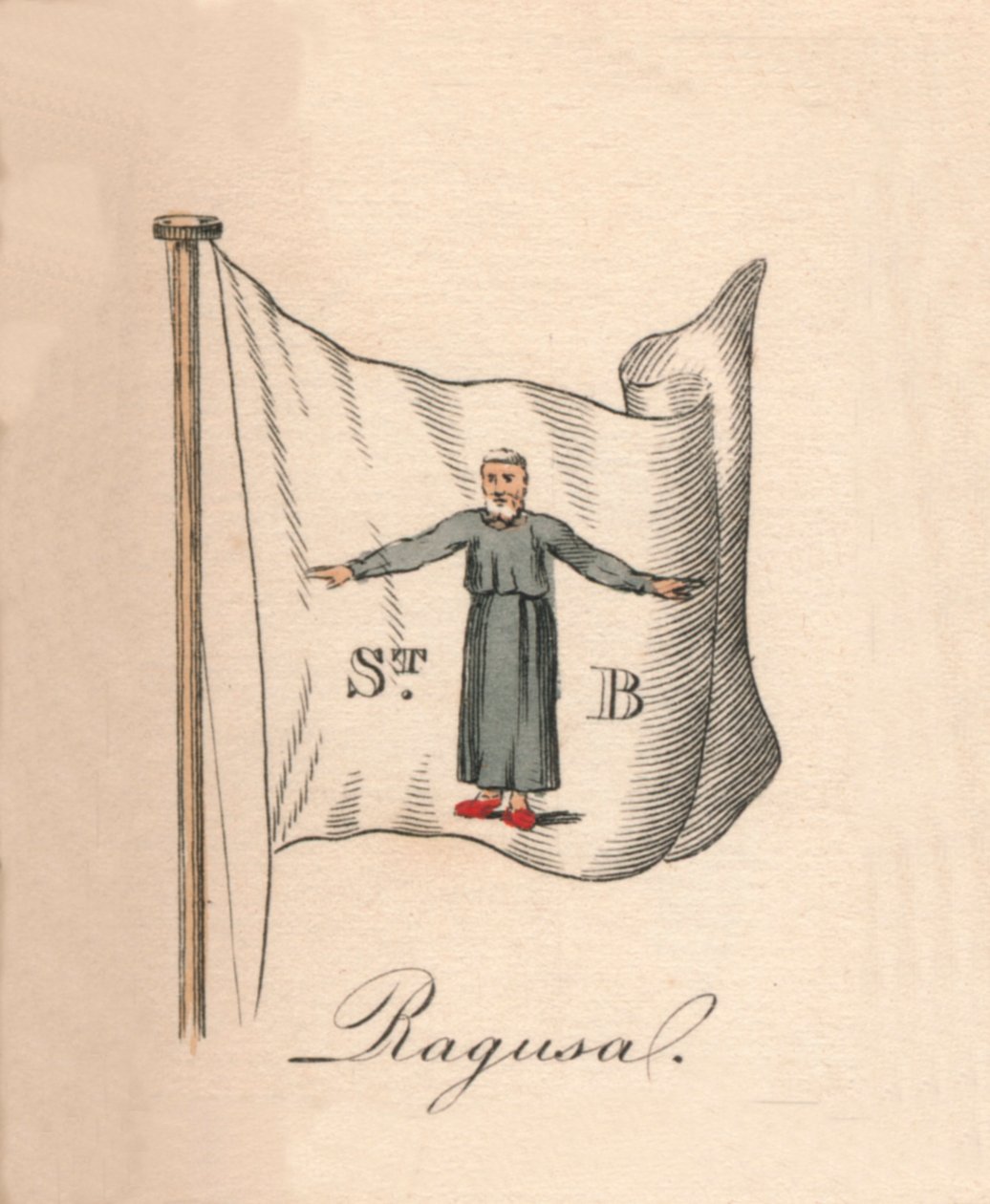 Ragusa, 1838 de Unbekannt