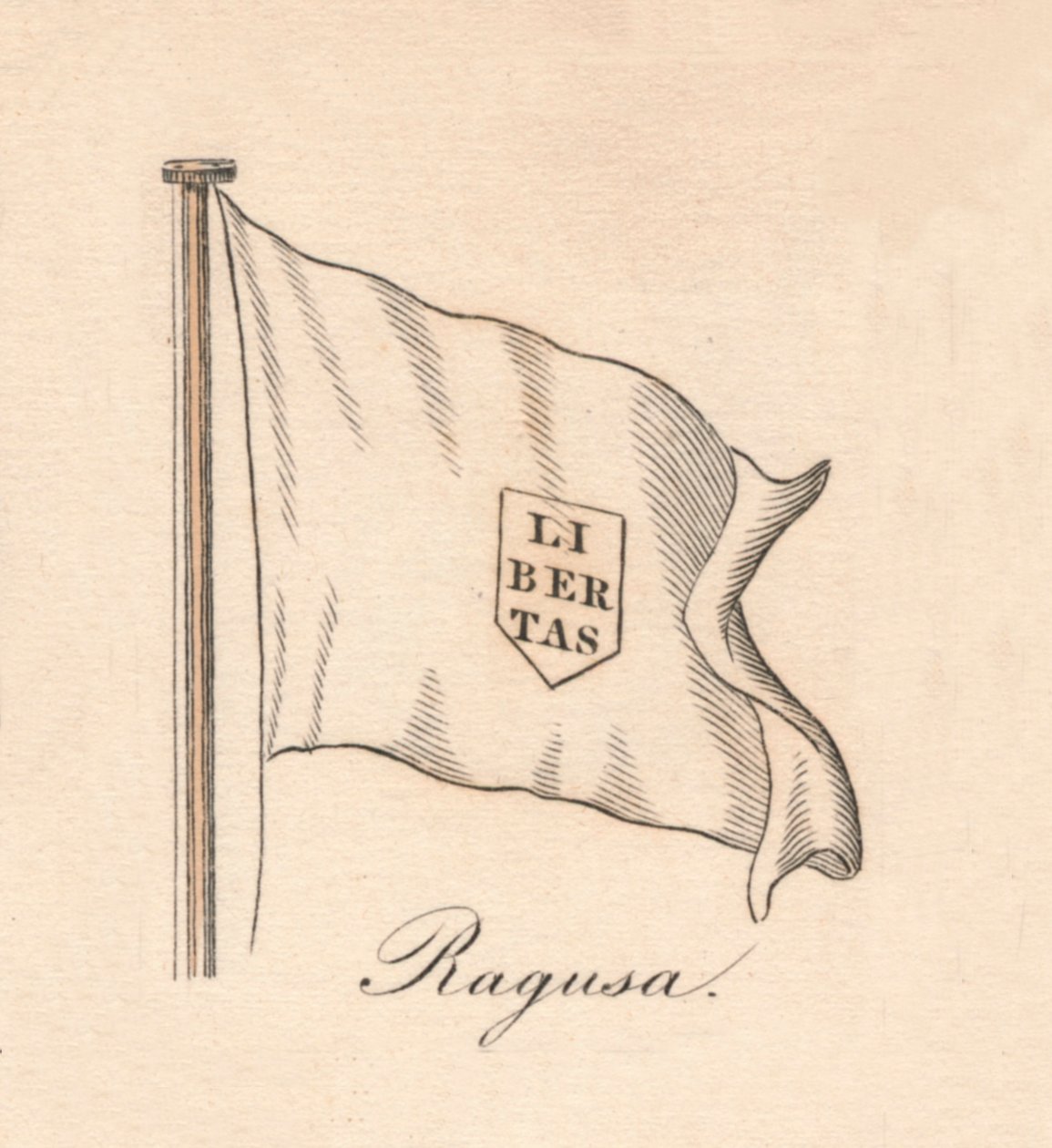Ragusa, 1838 de Unbekannt