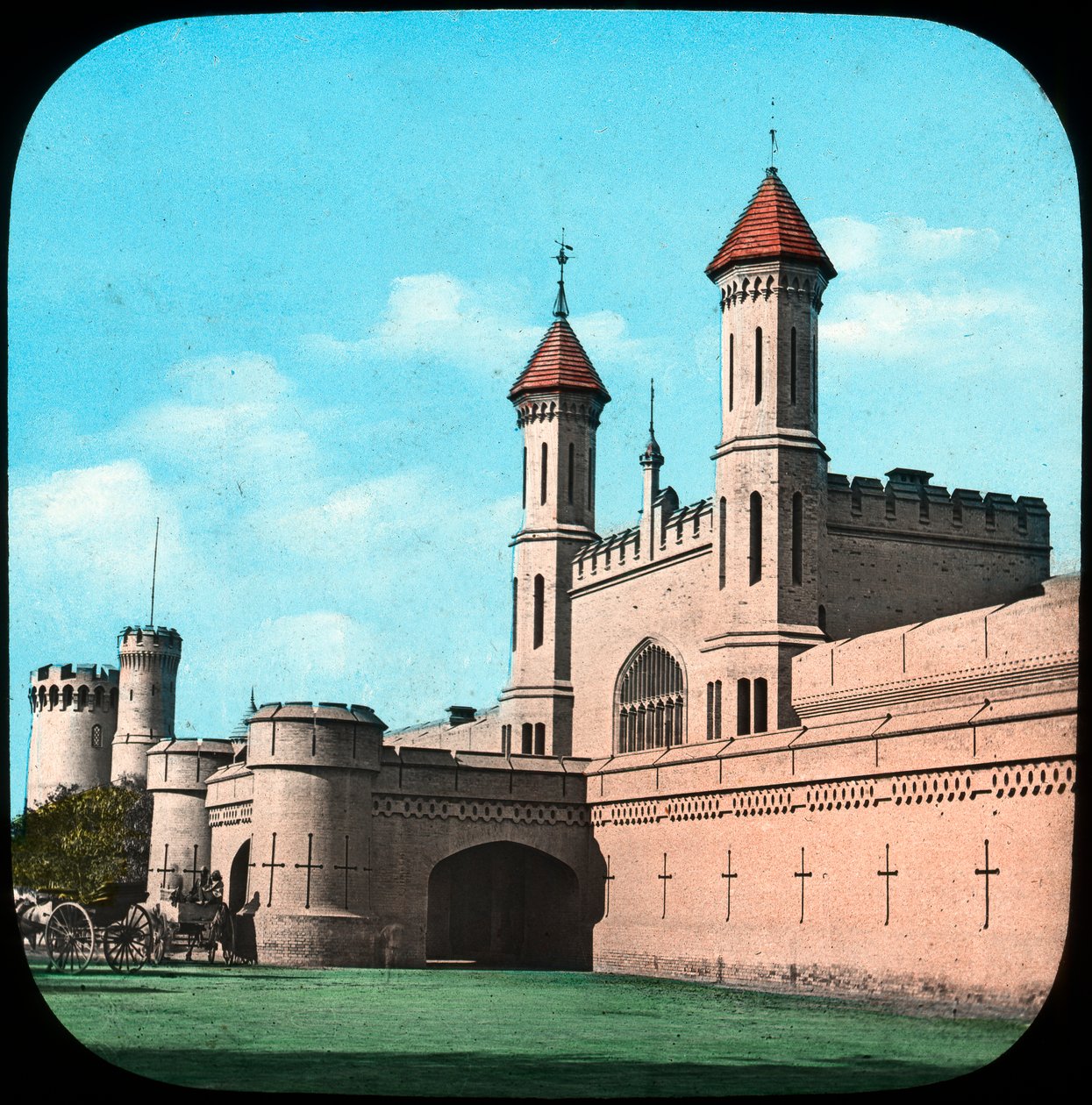 Estação Ferroviária, Lahore, Índia, final do século XIX ou início do século XX de Unbekannt