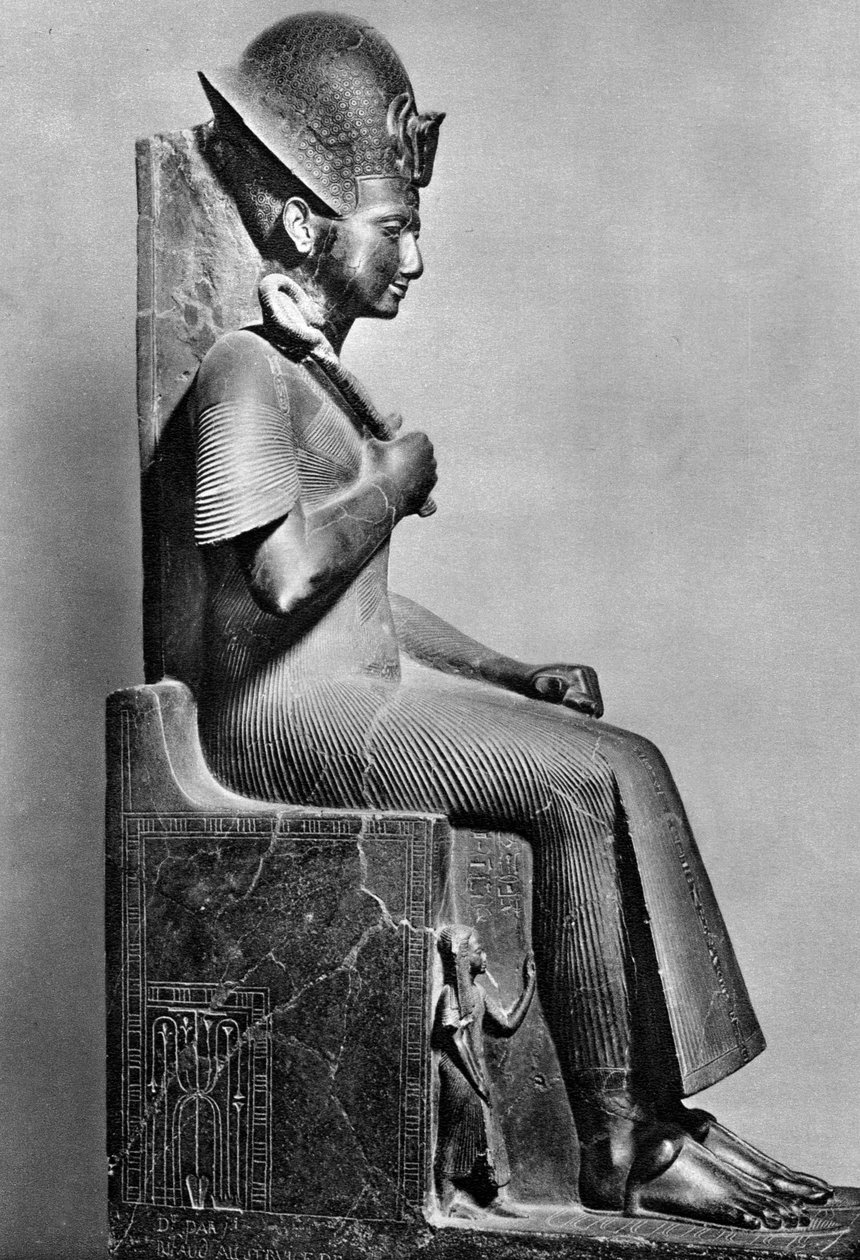 Ramsés II 1279 aC-1213 aC, faraó egípcio antigo, c1250 aC 1936 de Unbekannt
