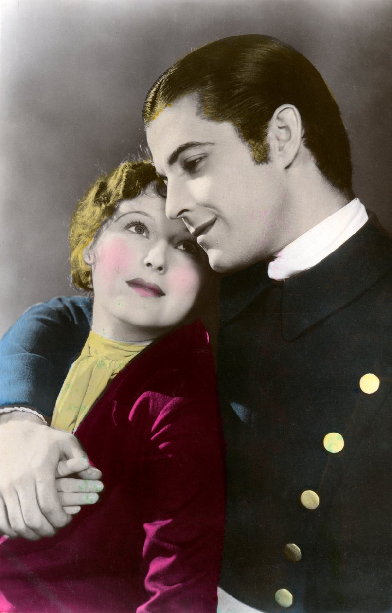 Ramon Novarro 1899-1968 e Dorothy Jordan 1906-1988, século XX de Unbekannt