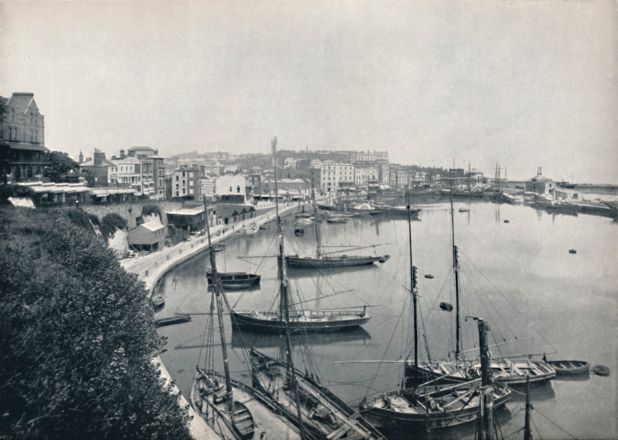 Ramsgate - o porto, 1895 de Unbekannt