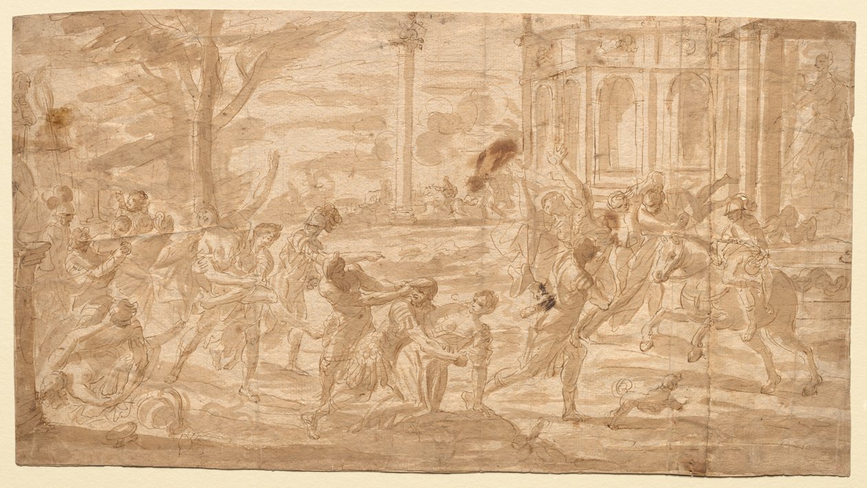 Violação dos Sabines, década de 1700. de Unbekannt