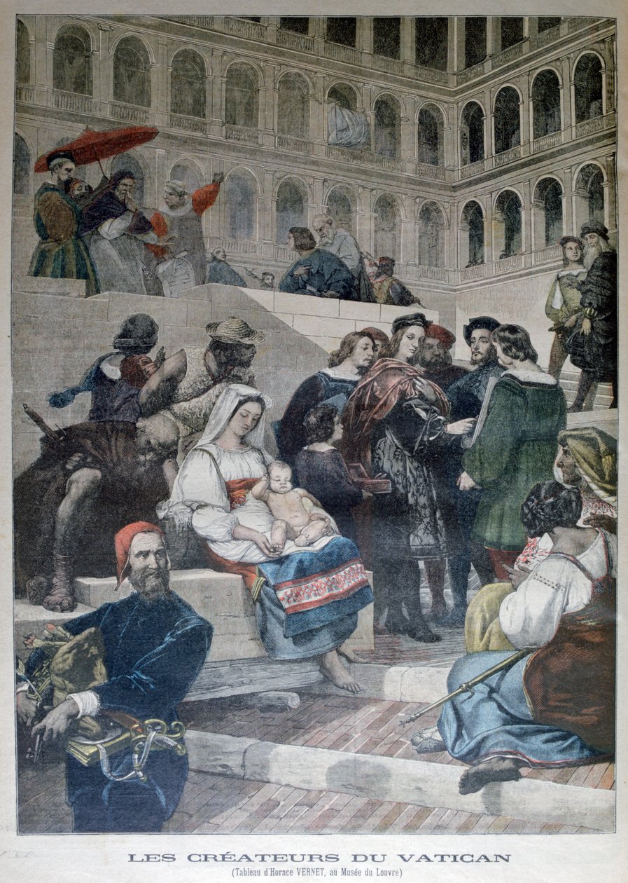 Rafael no Vaticano, 1832, 1903 de Unbekannt