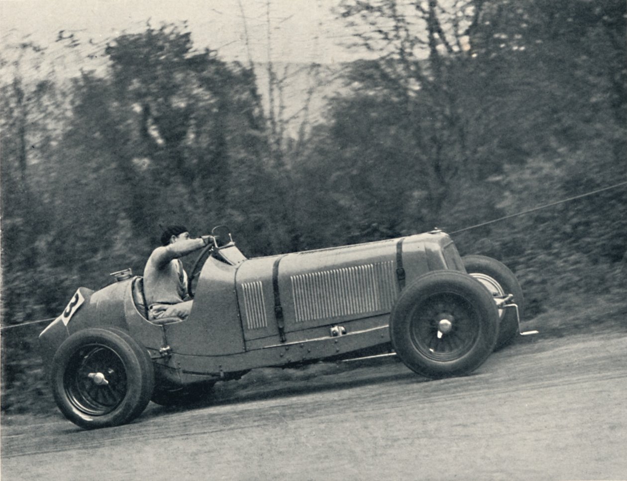 Raymond Mays ERA quebrando o recorde, 1935, o Shelsey Walsh Hill Climb, 1937 de Unbekannt