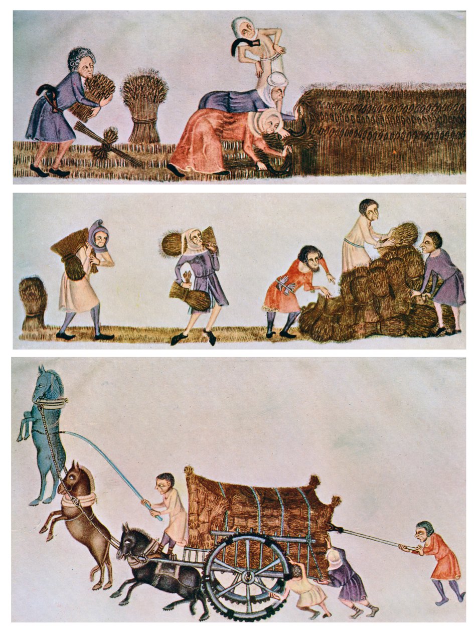 Colher, carregar e transportar, c1300-1340, c1900-1920 de Unbekannt