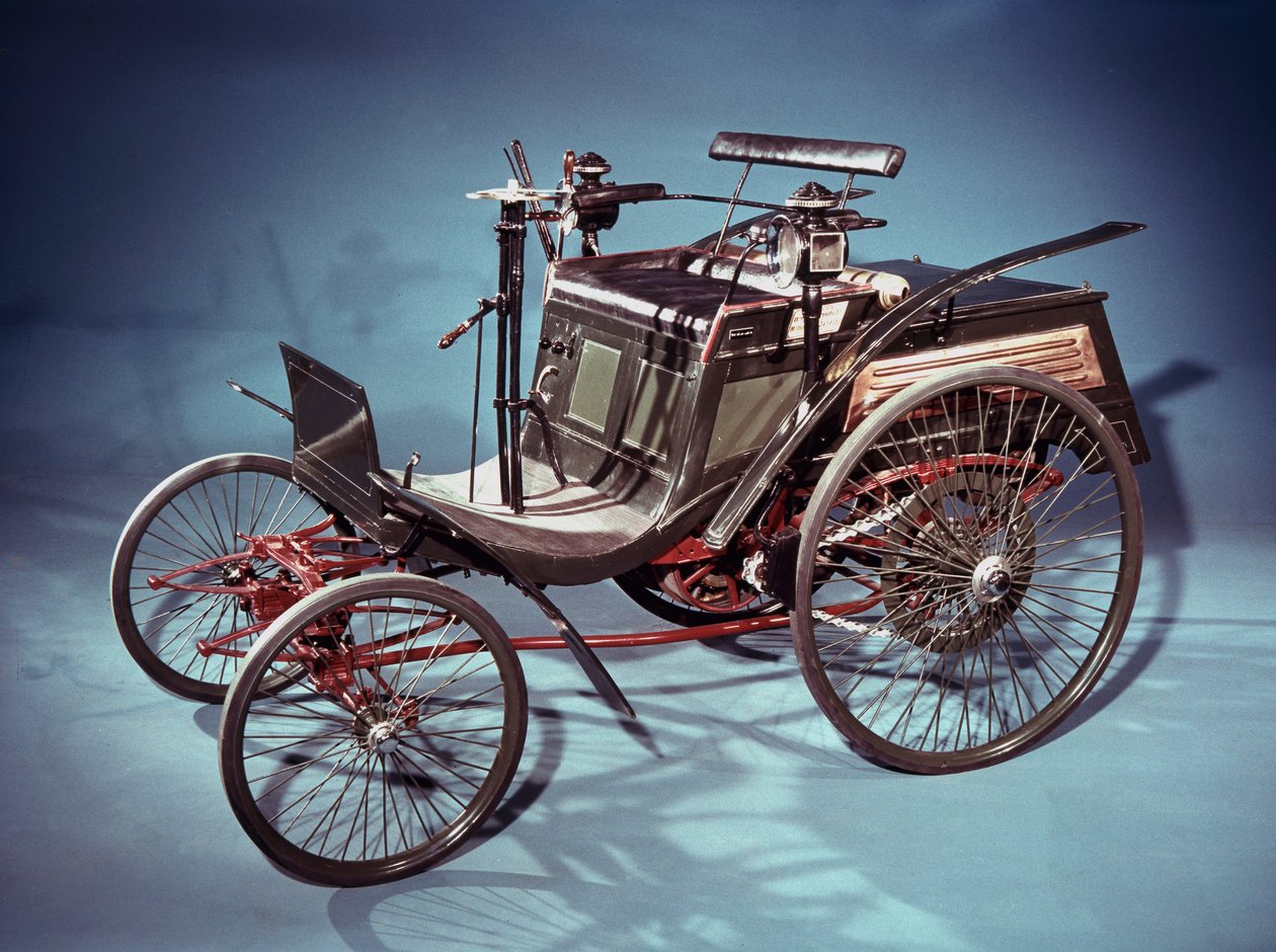 Carro Benz Velo com motor traseiro, alemão, 1894 de Unbekannt