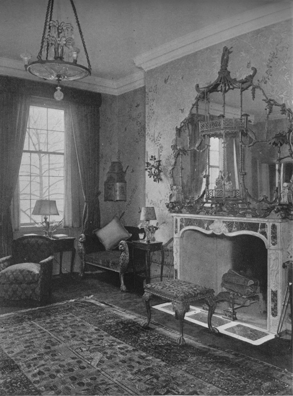 Sala de recepção, casa da senhorita Anne Morgan, Nova York, 1924 de Unbekannt