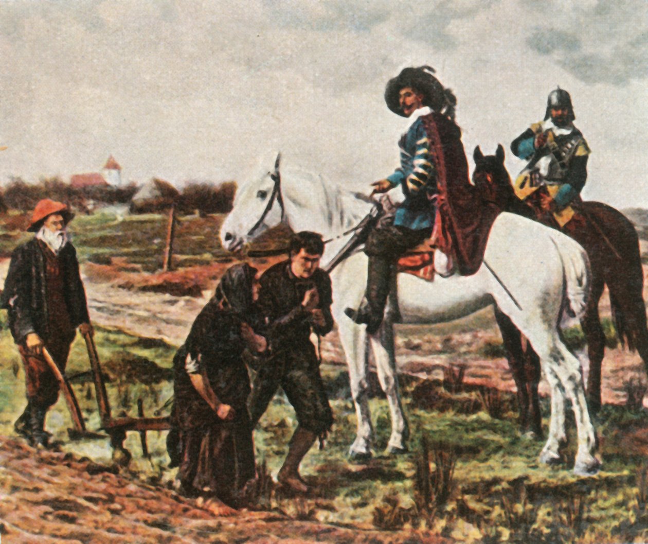 Recrutadores na época da Guerra dos Trinta Anos, 1618-1648, 1936. de Unbekannt