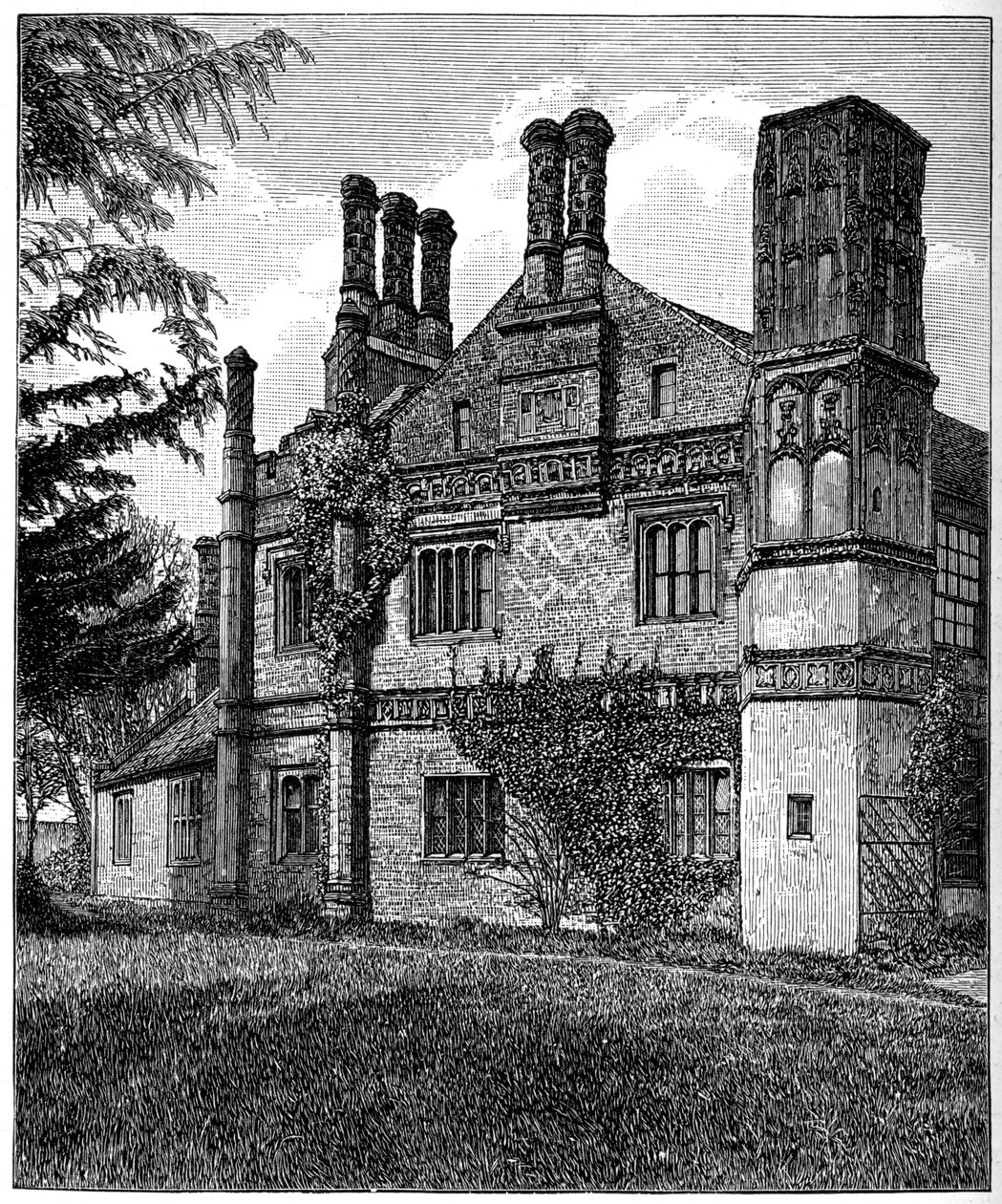 Casa da Reitoria, Great Ronco, Norfolk, final do século XV, 1893 de Unbekannt
