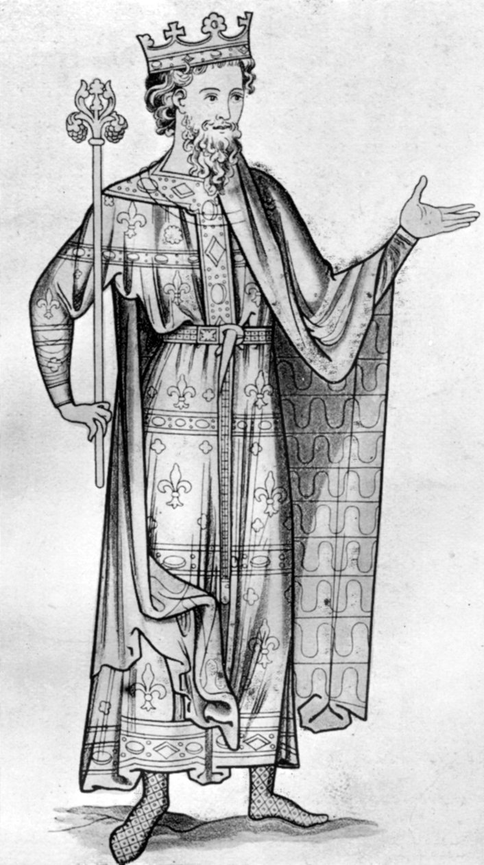 Traje real, c1190, 1910 de Unbekannt