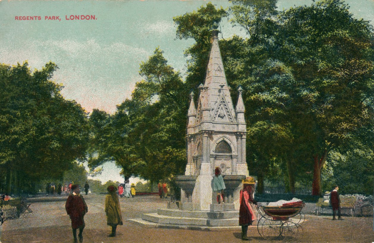 Regents Park, Londres, c1910. de Unbekannt