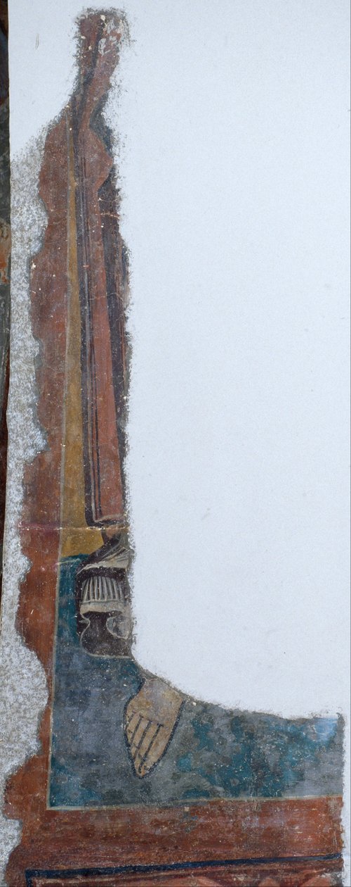 Restos de uma figura de Santa Maria de Taüll de Unbekannt