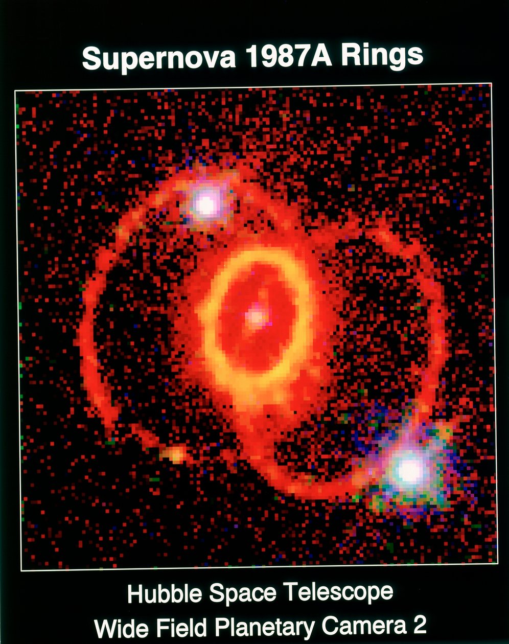 Remanescente da Supernova 1987A de Unbekannt