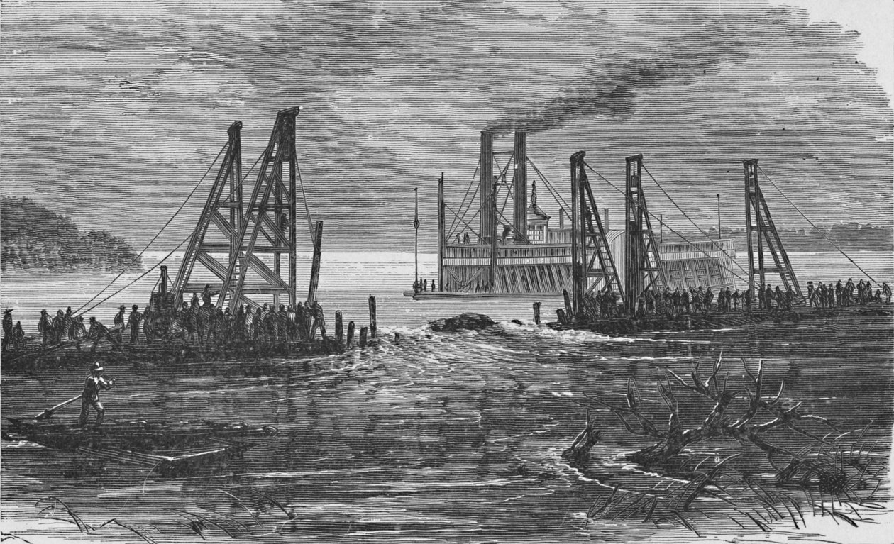Removendo senões por dragagem, 1883 de Unbekannt
