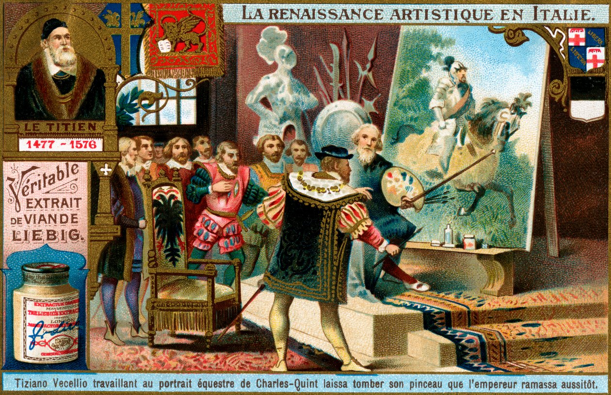 Arte renascentista na Itália: Ticiano, c1900 de Unbekannt