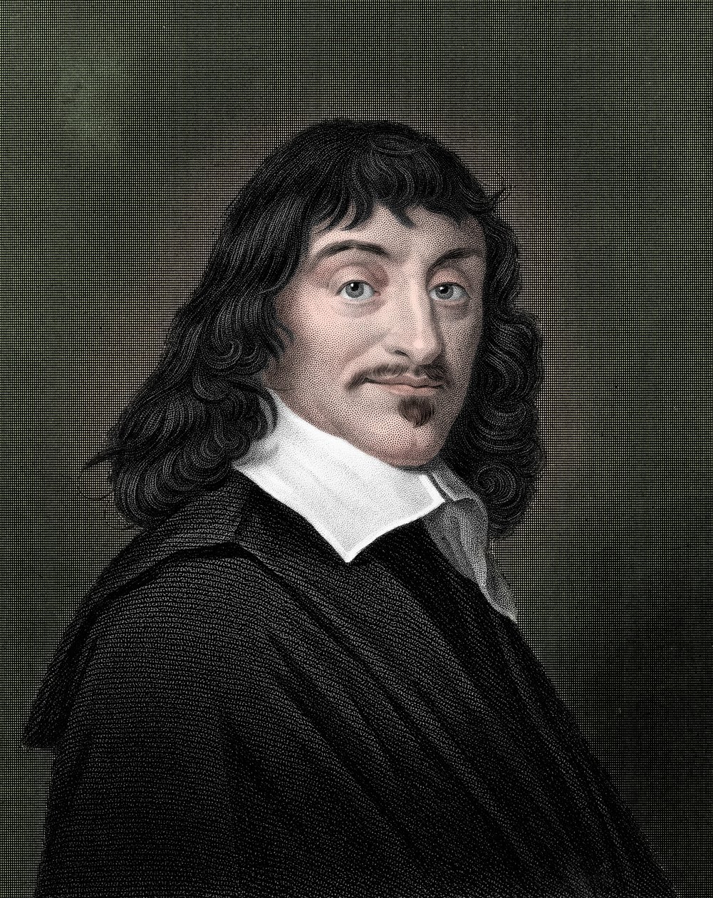 René Descartes, filósofo e matemático francês, 1835 de Unbekannt