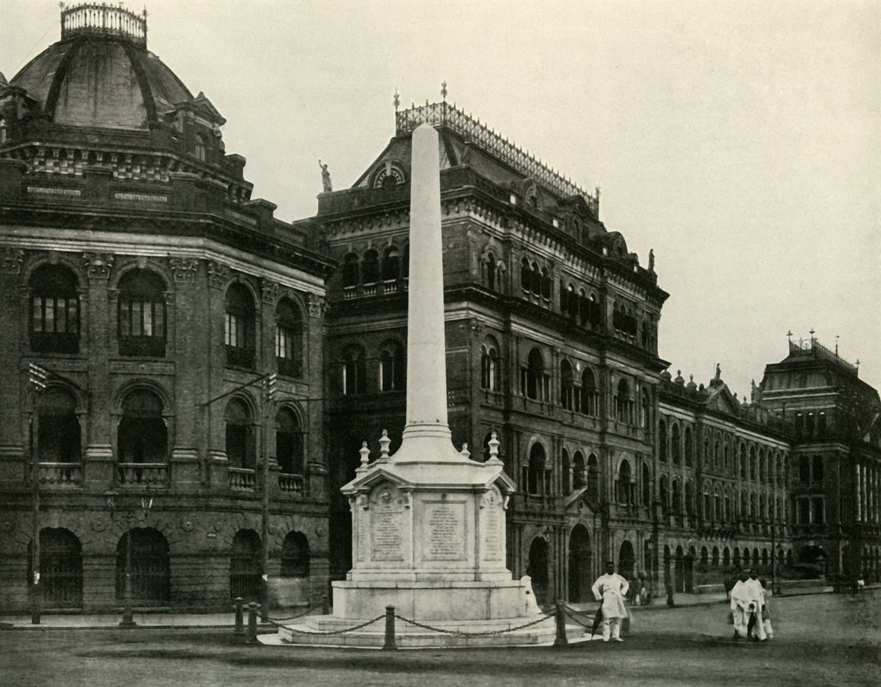 Réplica do Monumento Holwell Erigido por Lord Curzon, 1925. de Unbekannt