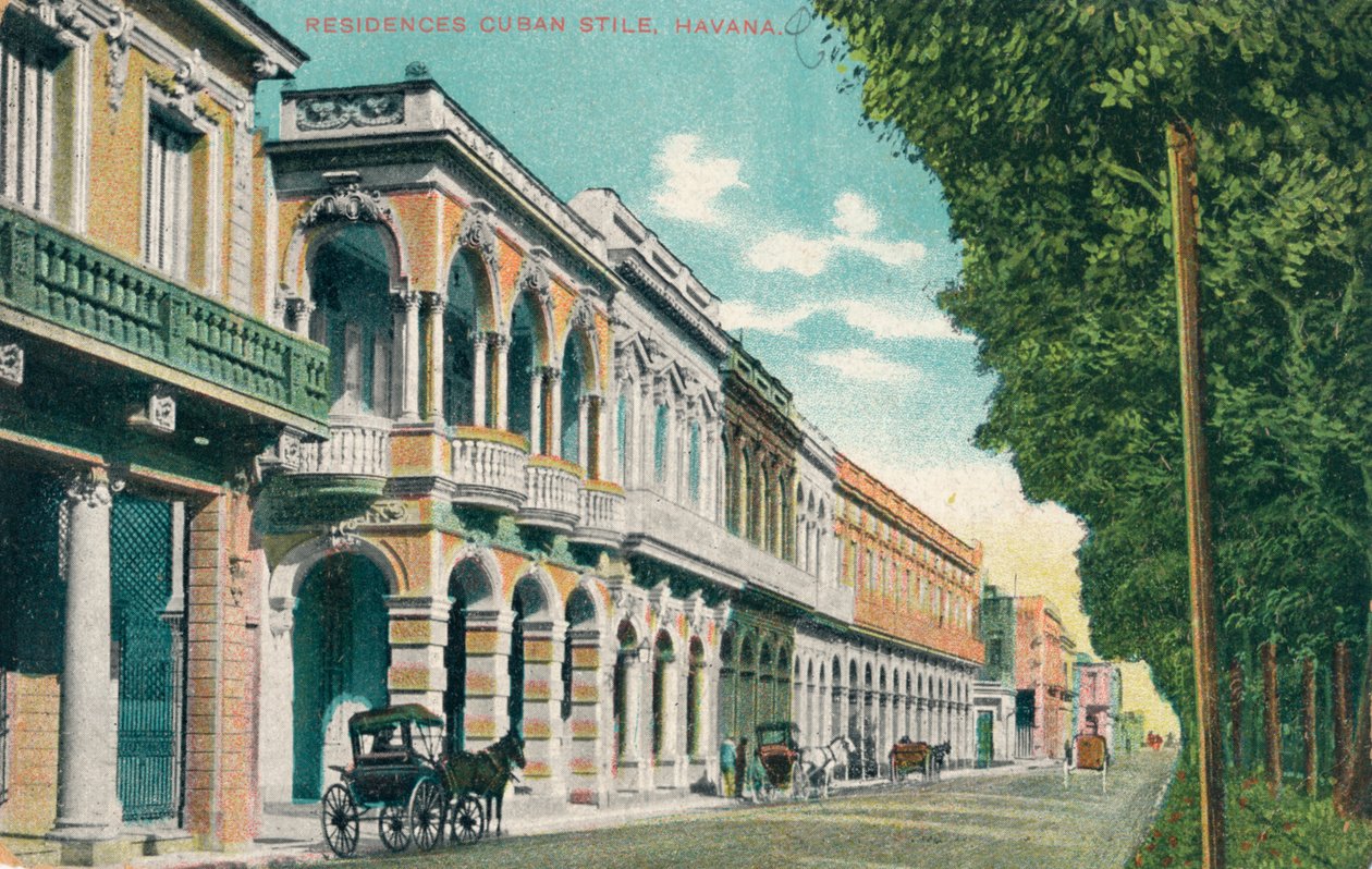 Residências, Cuba, c1910 de Unbekannt