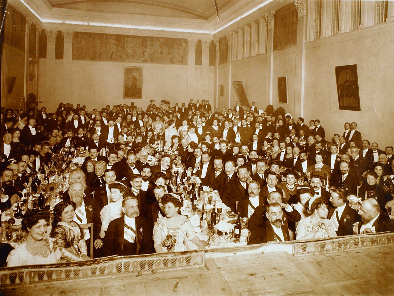 Restaurante, Casa da Associação de Literatura e Artes, Rússia, década de 1910 de Unbekannt