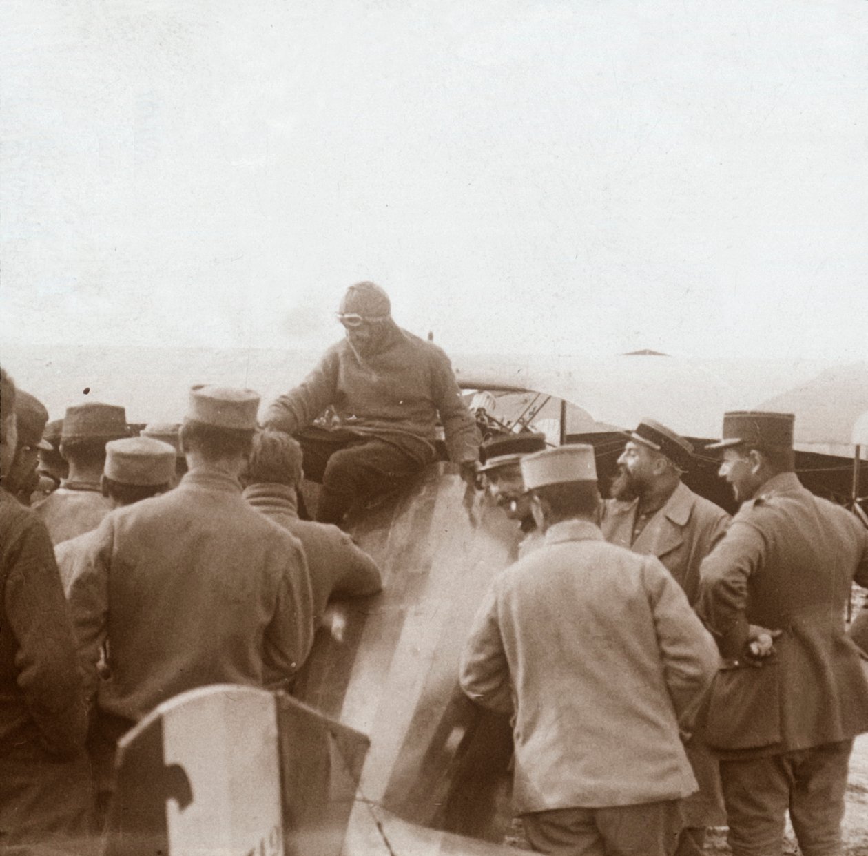 Retornando de uma missão, c1914-c1918 de Unbekannt