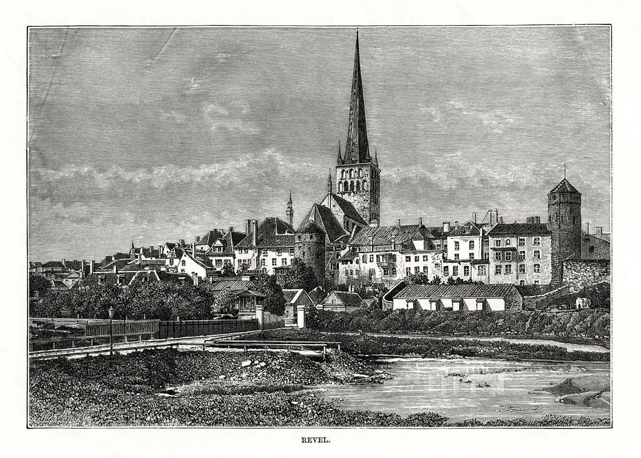 Revel, Estônia, 1879 de Unbekannt