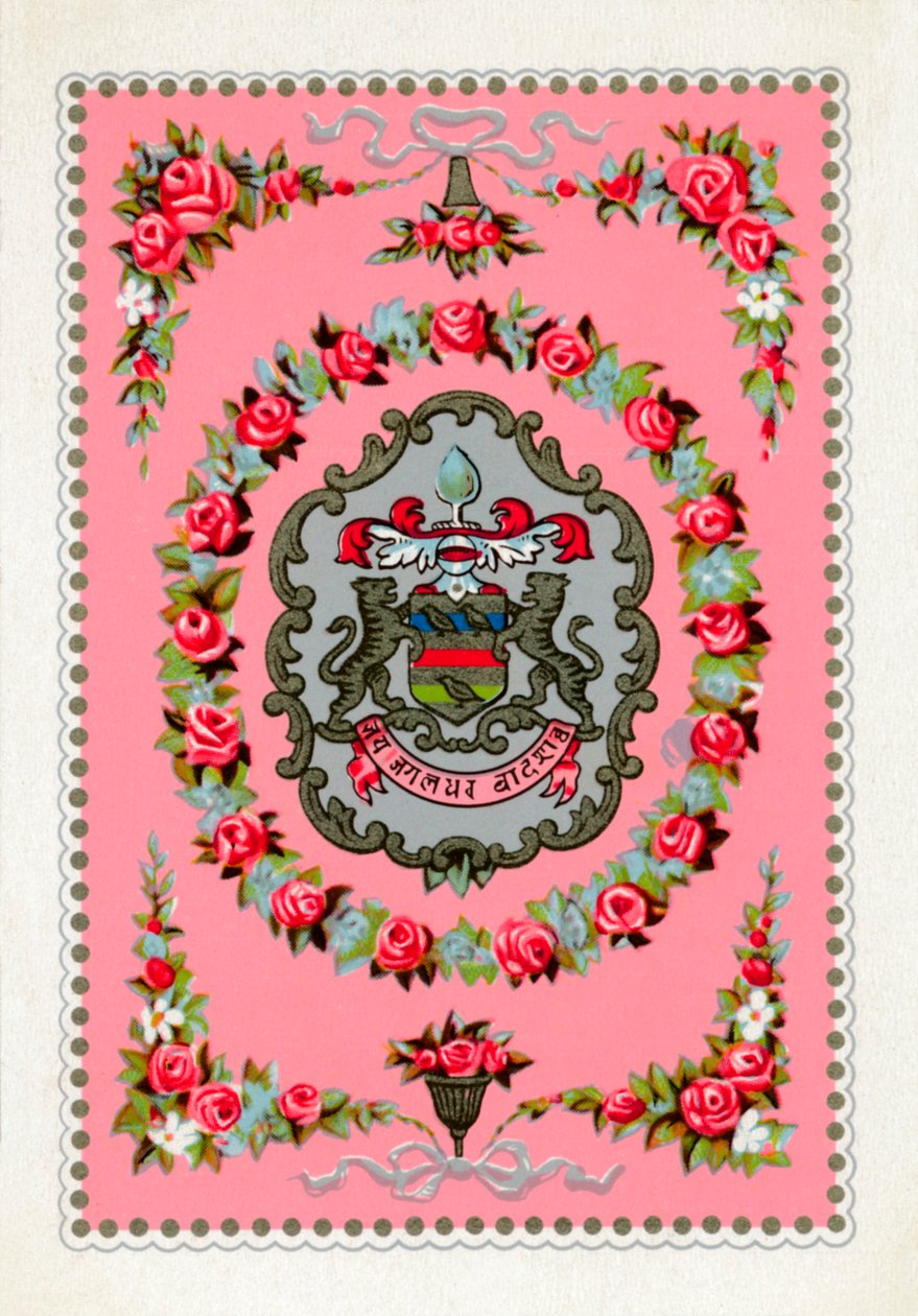 Reverso do baralho de cartas de baralho Goodall & Son Ltd., c1940 de Unbekannt